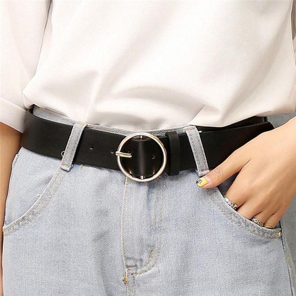 belts 2021 1pc waist belt simple metal female gold round buckle ladies strap students women summer party gift beauty decor fashion, Black;brown
belts 2021 1pc waist belt simple metal female gold round buckle ladies strap students women summer party gift beauty decor fashion, Black;brown