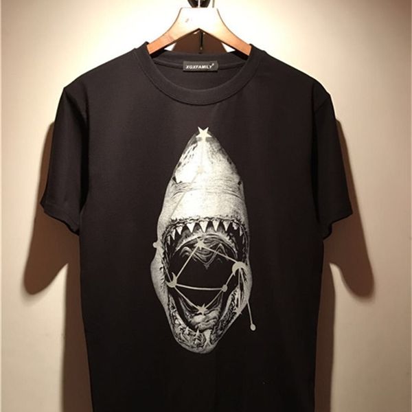 summer mens t shirt 2019 new fashion brand t shirt mens clothing pure color shark printing short sleeve casual mens tee shirt, White;black
summer mens t shirt 2019 new fashion brand t shirt mens clothing pure color shark printing short sleeve casual mens tee shirt, White;black