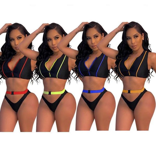 women two piece bikini sets strap snap button sports triangle swimsuit split bikini suits female beach summer bodysuits set
women two piece bikini sets strap snap button sports triangle swimsuit split bikini suits female beach summer bodysuits set