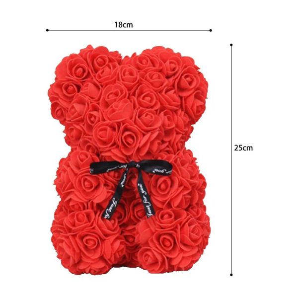 decorative flowers & wreaths 50only 25cm red rose bear simulation flower love heart foam for wedding party artificial decoration valentine&#
decorative flowers & wreaths 50only 25cm red rose bear simulation flower love heart foam for wedding party artificial decoration valentine&#