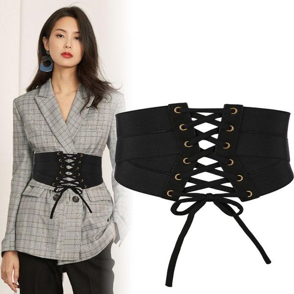 belts 2021fashion wide waist seal women's korean-style versatile girdling band super elastic belt, Black;brown
belts 2021fashion wide waist seal women's korean-style versatile girdling band super elastic belt, Black;brown