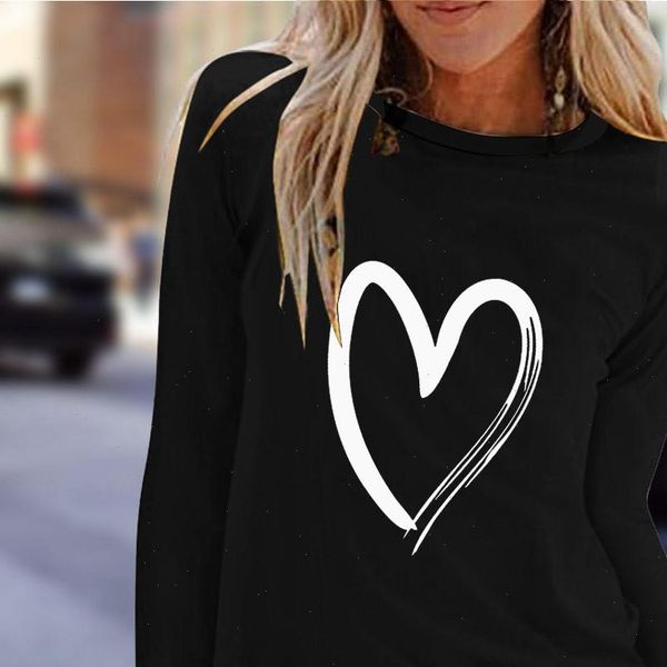 women love heart print blouse o neck long sleeve casual shirts female plus size loose blusas mujer yj, White
women love heart print blouse o neck long sleeve casual shirts female plus size loose blusas mujer yj, White