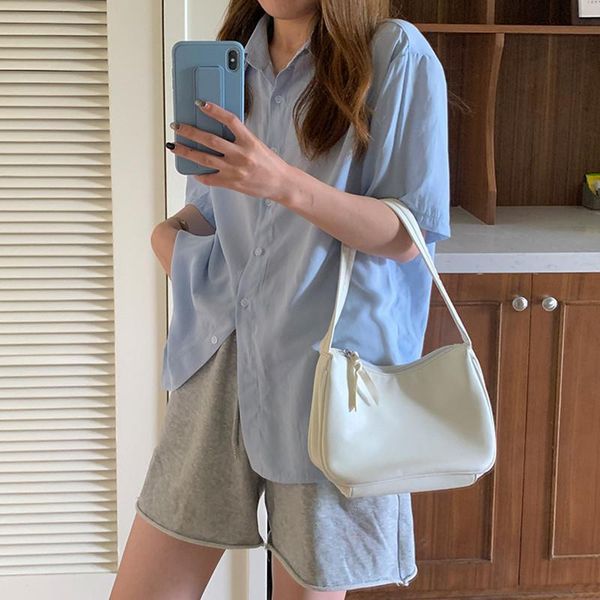 women's blouses & shirts 3 colors korean style soild color back short sleeve blouse women white chiffon loose summer 2021(f4311)
women's blouses & shirts 3 colors korean style soild color back short sleeve blouse women white chiffon loose summer 2021(f4311)