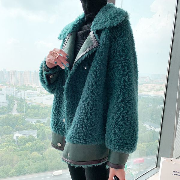 women's trench coats 2021 winter real fur coat women long and jackets collar 100% wool jacket sheep shearling doudoune femme wpy1971, Tan;black
women's trench coats 2021 winter real fur coat women long and jackets collar 100% wool jacket sheep shearling doudoune femme wpy1971, Tan;black