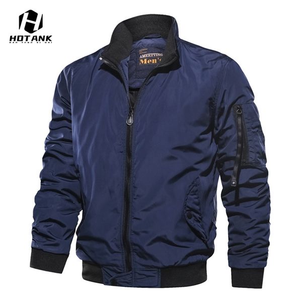 autumn winter men's bomber jacket casual zipper ma1 air force pilot men thick warm hip hop streetwear college male coat 211217, Black;brown
autumn winter men's bomber jacket casual zipper ma1 air force pilot men thick warm hip hop streetwear college male coat 211217, Black;brown