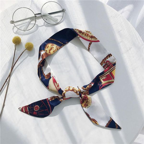 scarves silk scarf headband ladies small long strips tied hair streamers autumn and winter retro narrow side fashion pretty decoration, Blue;gray
scarves silk scarf headband ladies small long strips tied hair streamers autumn and winter retro narrow side fashion pretty decoration, Blue;gray