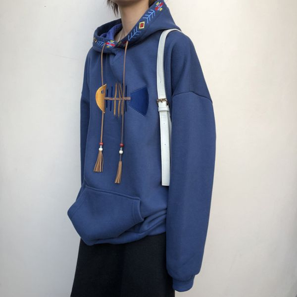 2021 korean warm hooded embroidery sweatshirt women new ol all match loose fashion casual thick sweatshirts outwear lz6c, Black
2021 korean warm hooded embroidery sweatshirt women new ol all match loose fashion casual thick sweatshirts outwear lz6c, Black