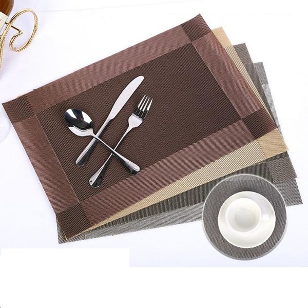table runner placemats for kitchen dining mat pvc square non-slip washable insulation heat resistant posavasos 10
table runner placemats for kitchen dining mat pvc square non-slip washable insulation heat resistant posavasos 10