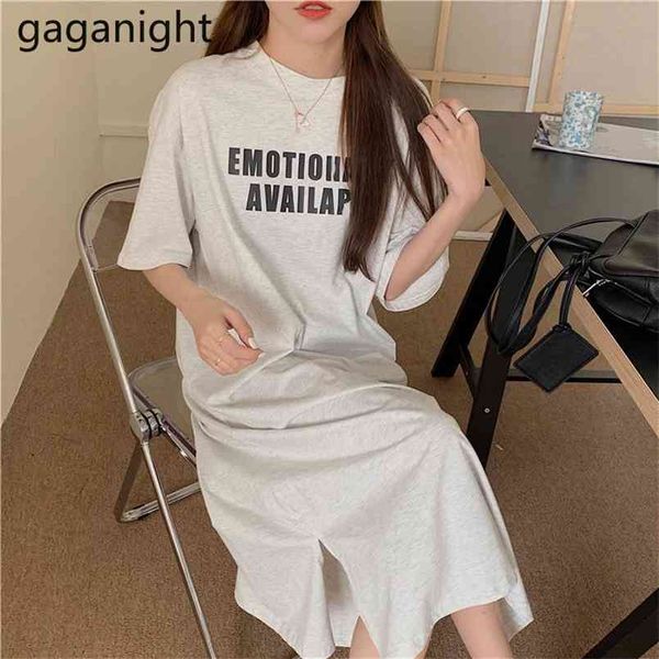 women casual loose cotton t shirt dress letter print summer split midi o-neck short sleeve beach sundress 210601, Black;gray
women casual loose cotton t shirt dress letter print summer split midi o-neck short sleeve beach sundress 210601, Black;gray