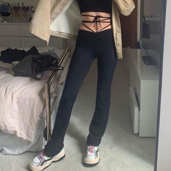 women's pants & capris mdng y2k punk high waist hollow bandage straight female quality activity trousers kpop street casual 2021 summer, Black;white
women's pants & capris mdng y2k punk high waist hollow bandage straight female quality activity trousers kpop street casual 2021 summer, Black;white