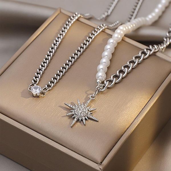 pendant necklaces women's necklace, bohemian gold star pendant, multi-layer, sweater in 2021, Silver
pendant necklaces women's necklace, bohemian gold star pendant, multi-layer, sweater in 2021, Silver