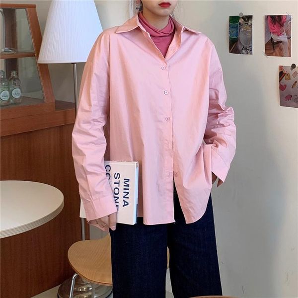 loose blouse women's long sleeve loose shirt 2021 spring autumn street style ladies casual for lady, White
loose blouse women's long sleeve loose shirt 2021 spring autumn street style ladies casual for lady, White