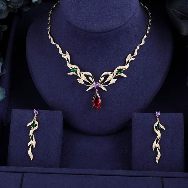 earrings & necklace jankelly african2 pcs bridal zirconia jewelry sets for women party, luxury dubai nigeria cz crystal wedding, Silver
earrings & necklace jankelly african2 pcs bridal zirconia jewelry sets for women party, luxury dubai nigeria cz crystal wedding, Silver