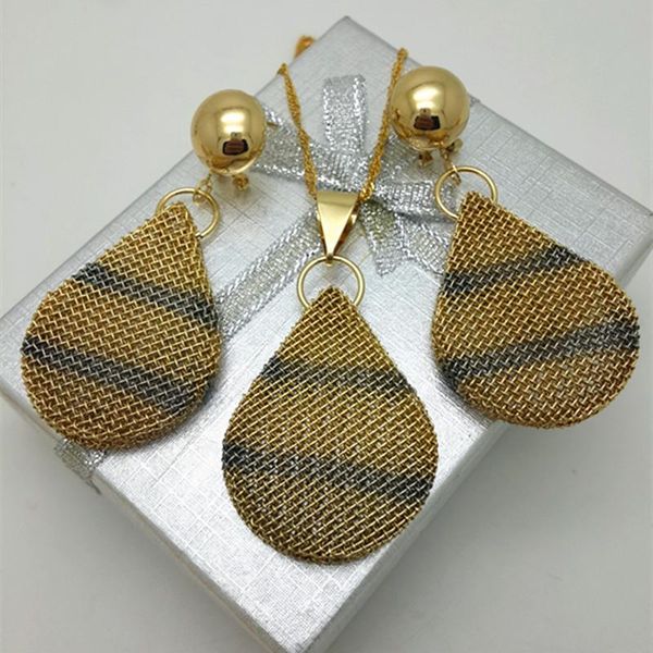 earrings & necklace arrival fashion jewelry set big hoop pendant women's sets gold color wedding gift, Silver
earrings & necklace arrival fashion jewelry set big hoop pendant women's sets gold color wedding gift, Silver