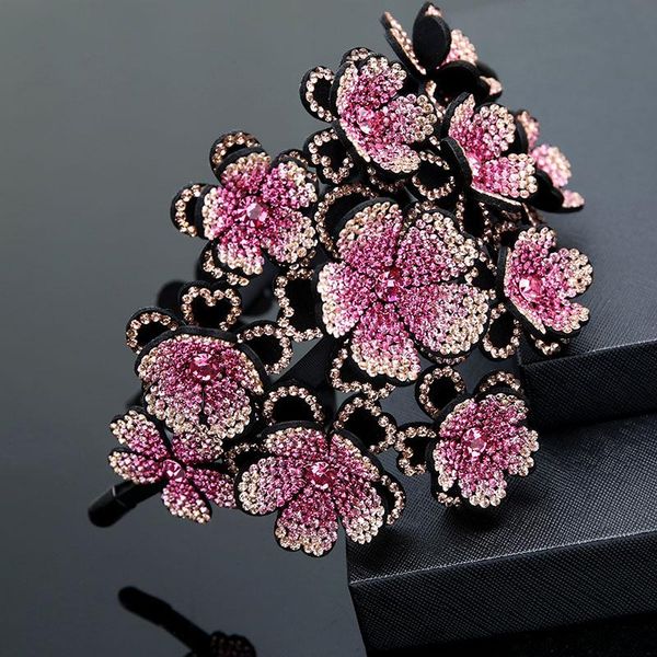 hair clips & barrettes retro female multi-layer flower headband luxury czech crystal non-slip border girl hairpin ladies fancy accessorie, Golden;silver
hair clips & barrettes retro female multi-layer flower headband luxury czech crystal non-slip border girl hairpin ladies fancy accessorie, Golden;silver