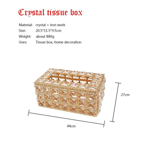 tissue boxes & napkins european style crystal paper towel box family living room creative light luxury high-grade ornaments deskstorage
tissue boxes & napkins european style crystal paper towel box family living room creative light luxury high-grade ornaments deskstorage