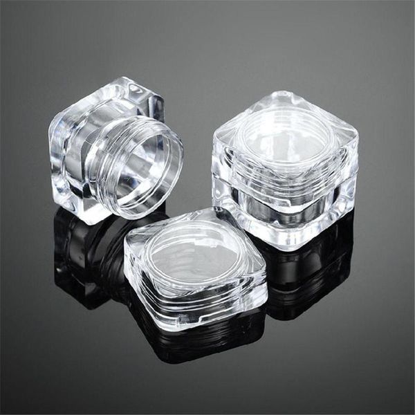 storage bottles & jars 5pcs 5g cosmetic empty jar pots mini transparent eyeshadow face cream refillable round bottle skin care product makeu
storage bottles & jars 5pcs 5g cosmetic empty jar pots mini transparent eyeshadow face cream refillable round bottle skin care product makeu