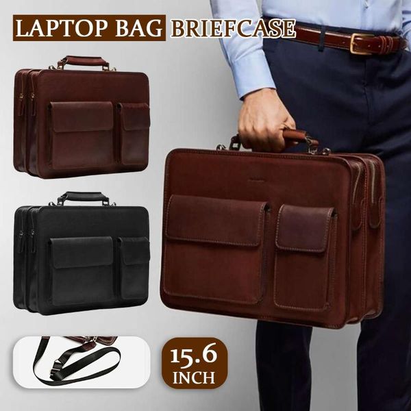 briefcases men's multifunctional briefcase pu leather multi-pocket handbag anti-theft business shoulder crossbody bag parcel document b
briefcases men's multifunctional briefcase pu leather multi-pocket handbag anti-theft business shoulder crossbody bag parcel document b