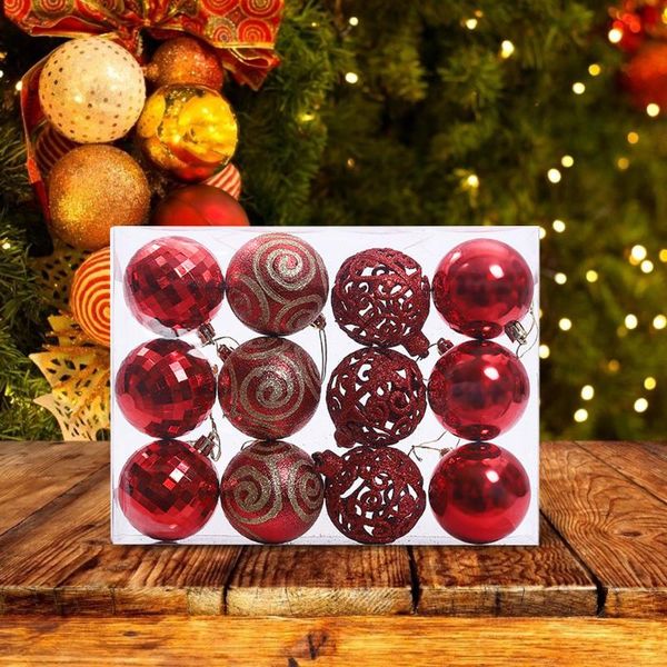 party decoration 12pcs christmas tree balls plastic glitter hanging kerst ornaments for year mall el xmas decor gift
party decoration 12pcs christmas tree balls plastic glitter hanging kerst ornaments for year mall el xmas decor gift