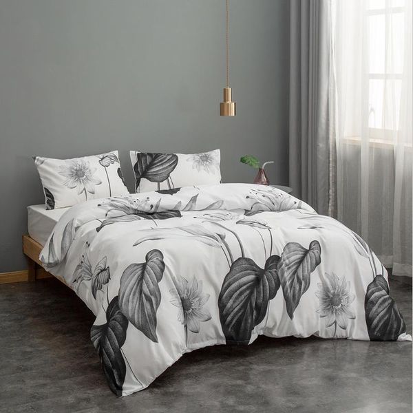 bedding sets nordic simple set home textile white print duvet cover king size quilt bedclothes comforter single
bedding sets nordic simple set home textile white print duvet cover king size quilt bedclothes comforter single