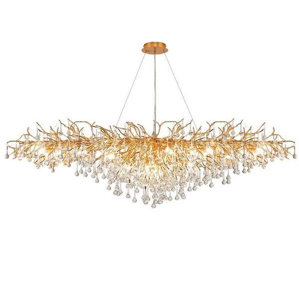 chandeliers nordic luxury gold crystal led chandelier lighting loft villa large lustre pendant lamp for bedroom el indoor decor
chandeliers nordic luxury gold crystal led chandelier lighting loft villa large lustre pendant lamp for bedroom el indoor decor