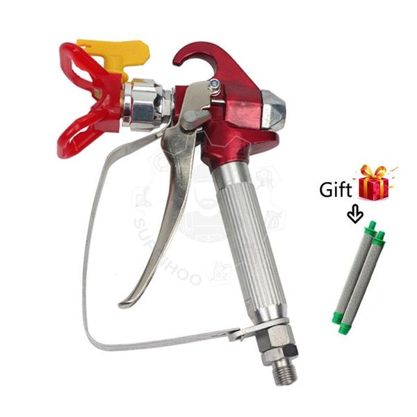 professional spray guns airless paint gun 818c for grac0 titan wagner 3600psi high pressure sprayers with 517 tip nozzle 4 finger trigge
professional spray guns airless paint gun 818c for grac0 titan wagner 3600psi high pressure sprayers with 517 tip nozzle 4 finger trigge