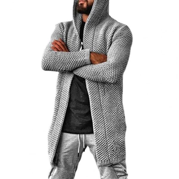 men's sweaters men hooded sweater cardigan solid color long sleeve autumn winter thicken warm knitted outerwear 2021, White;black
men's sweaters men hooded sweater cardigan solid color long sleeve autumn winter thicken warm knitted outerwear 2021, White;black