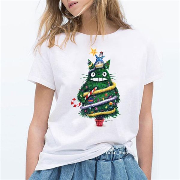christmas totoro studio harajuku kawaii womens t shirt miyazaki hayao funny xmas cute 90s female tees, White
christmas totoro studio harajuku kawaii womens t shirt miyazaki hayao funny xmas cute 90s female tees, White