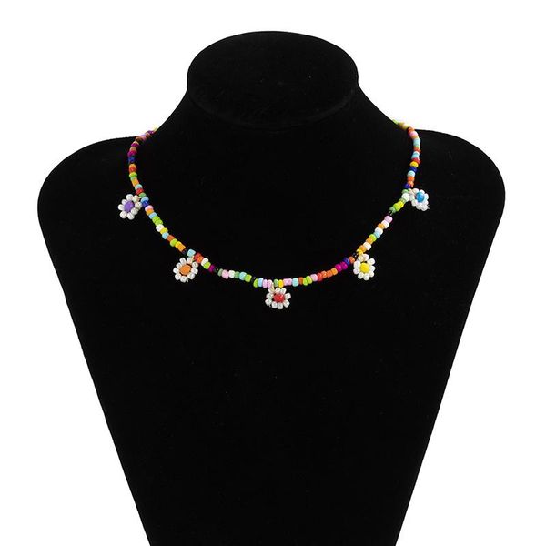 chokers beaded strand choker necklace women bohemian handmade daisy collar vacation french collarbone, Golden;silver
chokers beaded strand choker necklace women bohemian handmade daisy collar vacation french collarbone, Golden;silver