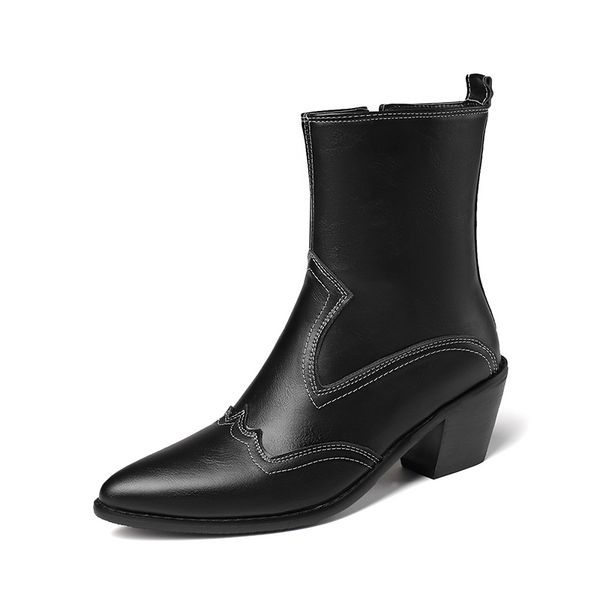Leather Cowboy Ankle Boots Women High Heel Booties Snake Print Western Cowgirl Boot 2021 Winter New Female Ankle Boots for Women, Black
Leather Cowboy Ankle Boots Women High Heel Booties Snake Print Western Cowgirl Boot 2021 Winter New Female Ankle Boots for Women, Black