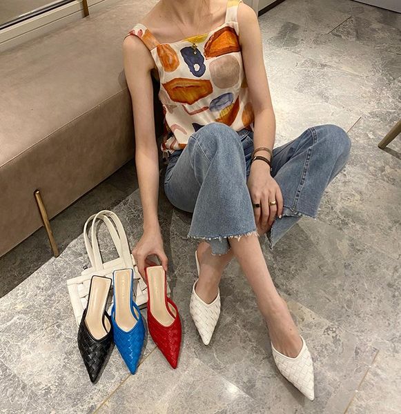 slippers thin heels shoes ladies' pointed toe low slipers women luxury slides soft cover 2021 designer basic rome fabric pu rubb, Black
slippers thin heels shoes ladies' pointed toe low slipers women luxury slides soft cover 2021 designer basic rome fabric pu rubb, Black