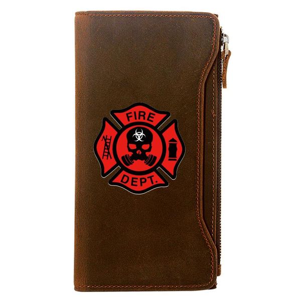 fire rescue skull printing genuine leather wallet men long purse with phone bag zipper card holder clutch, Red;black
fire rescue skull printing genuine leather wallet men long purse with phone bag zipper card holder clutch, Red;black
