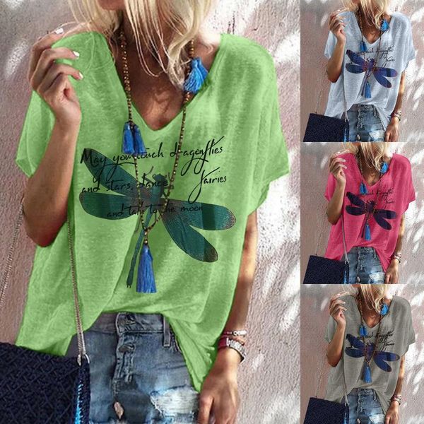 women's t-shirt dragonfly print t-shirts women clothing summer graphic t shirts aesthetic for fashion harajuku girls shirt, White
women's t-shirt dragonfly print t-shirts women clothing summer graphic t shirts aesthetic for fashion harajuku girls shirt, White