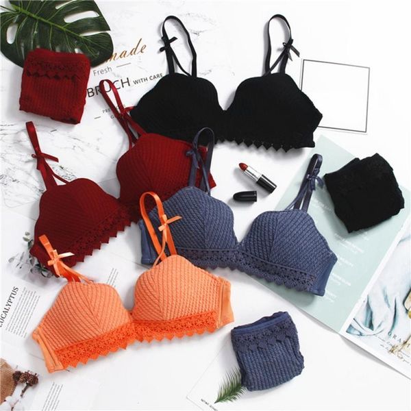 bras sets seamless push up bra set for women thin lace wave side 3/4 cup gather bralette wire padded breathable mid waist brief, Red;black
bras sets seamless push up bra set for women thin lace wave side 3/4 cup gather bralette wire padded breathable mid waist brief, Red;black