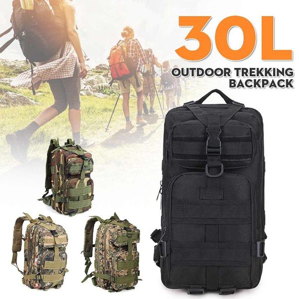 30l large outdoor rucksacks waterproof fabric tactical backpack sports camping hiking trekking fishing hunting bags
30l large outdoor rucksacks waterproof fabric tactical backpack sports camping hiking trekking fishing hunting bags