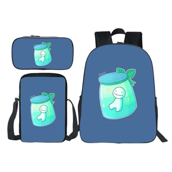 backpack dreamwastaken 3pcs set boy girl school bag teens bookbag rucksack gift(backpack+shouder bag+pen bag) 2021
backpack dreamwastaken 3pcs set boy girl school bag teens bookbag rucksack gift(backpack+shouder bag+pen bag) 2021
