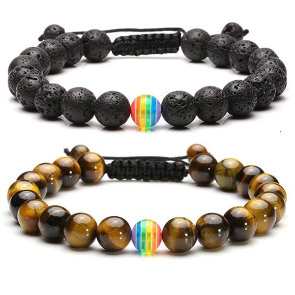 bracelet turquoise beads rainbow lovers tiger eye stone yoga beads adjustable knitting products, Golden;silver
bracelet turquoise beads rainbow lovers tiger eye stone yoga beads adjustable knitting products, Golden;silver