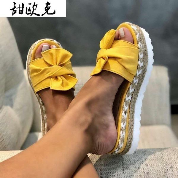 summer fashion bowknot women's sandals new thick-soled flat heel women's sandals comfortable casual womans shoes, Black
summer fashion bowknot women's sandals new thick-soled flat heel women's sandals comfortable casual womans shoes, Black