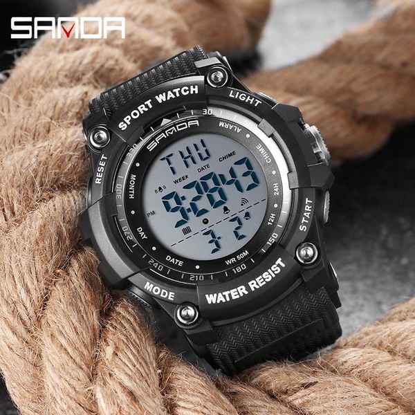 wristwatches sanda men's sports watch fashion digital mens watches waterproof g style timing relogio masculinomasculino, Slivery;brown
wristwatches sanda men's sports watch fashion digital mens watches waterproof g style timing relogio masculinomasculino, Slivery;brown