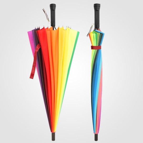 umbrellas outdoor long handle umbrella windproof sunshades large rain rainbow paraguas plegable household merchandises bi50ys
umbrellas outdoor long handle umbrella windproof sunshades large rain rainbow paraguas plegable household merchandises bi50ys