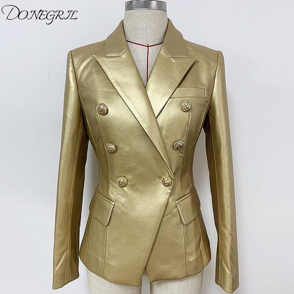 women's leather & faux white pu jacket blazer women solid double breasted slim office lady blazers mujer coat female, Black
women's leather & faux white pu jacket blazer women solid double breasted slim office lady blazers mujer coat female, Black