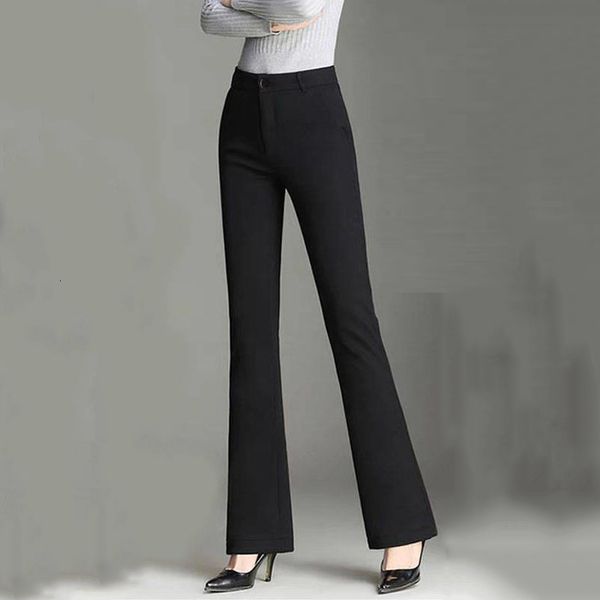 office enlargement female 2021 casual autumn high waist bell bottom stretch more size 4xl thin pants t369 1lze, Black;white
office enlargement female 2021 casual autumn high waist bell bottom stretch more size 4xl thin pants t369 1lze, Black;white