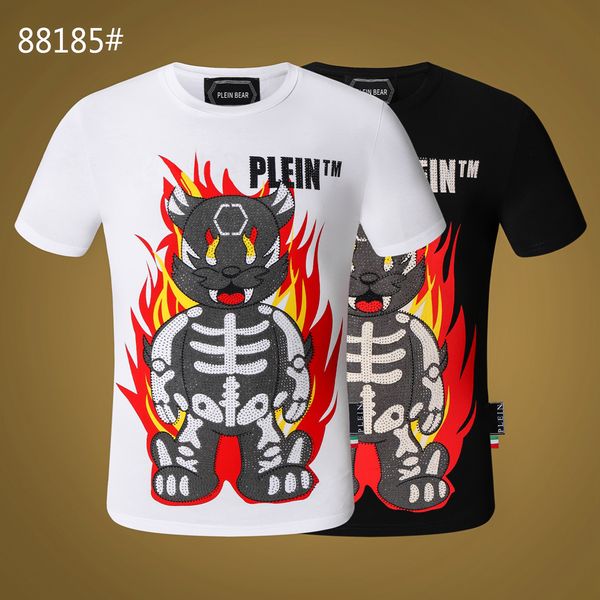 plein bear t shirt mens designer tshirts brand clothing rhinestone skull men t-shirts classical hip hop streetwear tshirt casual tees pb 113, White;black
plein bear t shirt mens designer tshirts brand clothing rhinestone skull men t-shirts classical hip hop streetwear tshirt casual tees pb 113, White;black