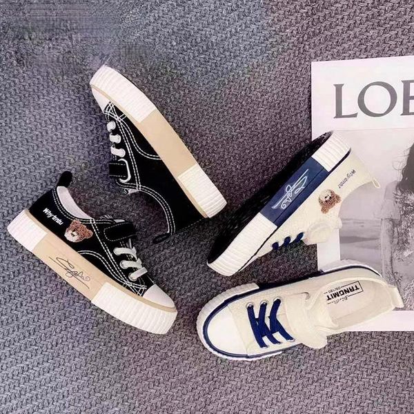 athletic & outdoor 2021 cute bear pattern canvas shoes girls boys casual low-flat heel school sping autumn embroidery kids sneaker e0608, Black
athletic & outdoor 2021 cute bear pattern canvas shoes girls boys casual low-flat heel school sping autumn embroidery kids sneaker e0608, Black