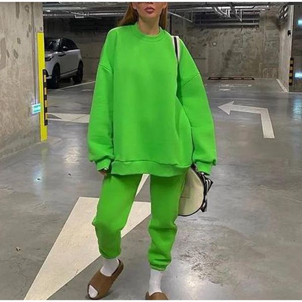 women's two piece pants casual women solid fleece sets o-neck pullover loose sweatshirt and pencil suits 2022 autumn fashion tracksuits, White
women's two piece pants casual women solid fleece sets o-neck pullover loose sweatshirt and pencil suits 2022 autumn fashion tracksuits, White