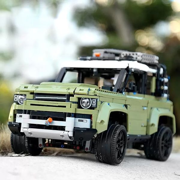93018 model compatible 13175 lands rover defender technic suv car toys kids christmas gifts building blocks 1008
93018 model compatible 13175 lands rover defender technic suv car toys kids christmas gifts building blocks 1008