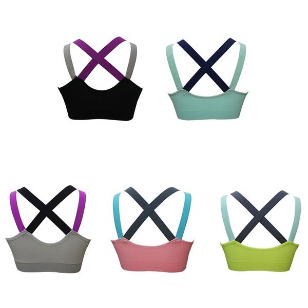 gym clothing women sports bra quick dry shockproof padded crop backcross running yoga workout breathable underwear fitness good, White;black
gym clothing women sports bra quick dry shockproof padded crop backcross running yoga workout breathable underwear fitness good, White;black