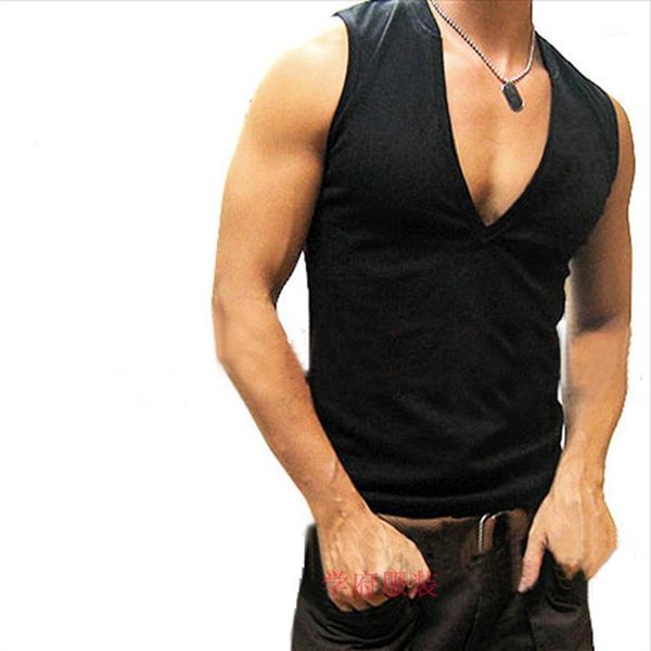 summer men's clothing fashion personality paragraph deep v neck slim fitness undershirt male pullover vest plus size available, Black;white
summer men's clothing fashion personality paragraph deep v neck slim fitness undershirt male pullover vest plus size available, Black;white