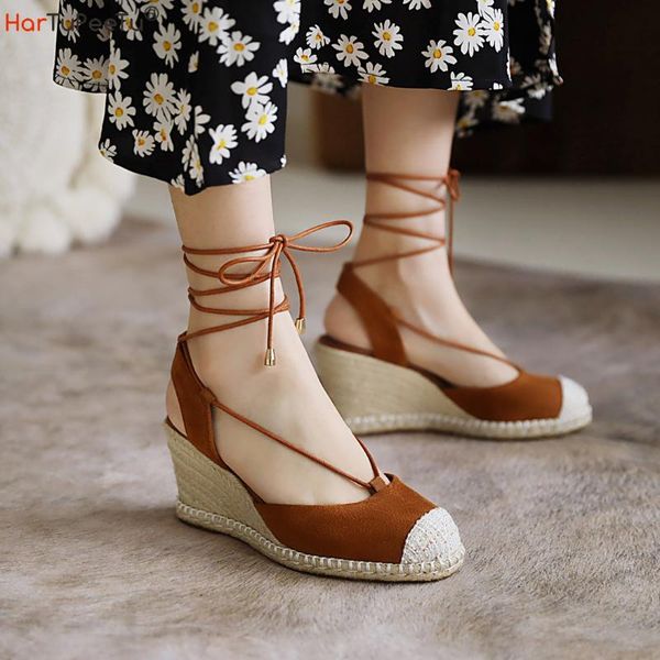 sandals size 34~44 summer women wedges bohemian dress gladiator bandage kid suede flock patckwork casual 2cm platform shoes, Black
sandals size 34~44 summer women wedges bohemian dress gladiator bandage kid suede flock patckwork casual 2cm platform shoes, Black