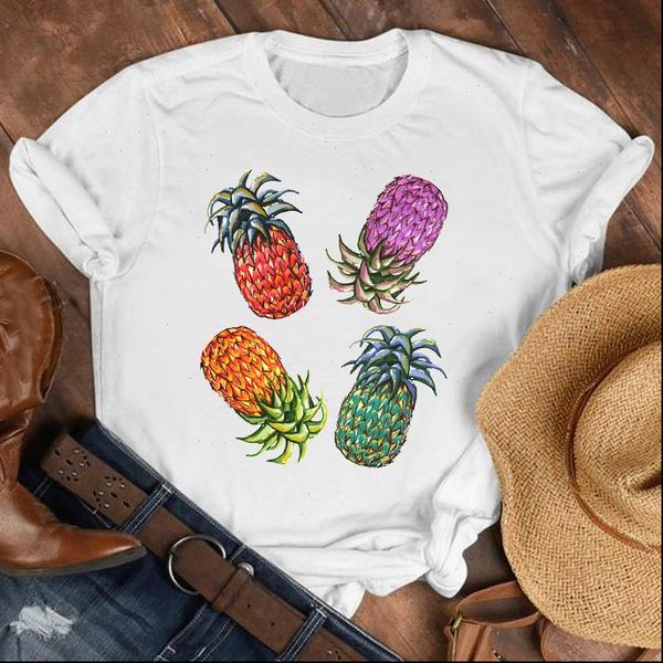 women lady 90s cartoon pineapple printing fruit beach fashion shirt clothes tshirt tee womens female print t graphic t shirt, White
women lady 90s cartoon pineapple printing fruit beach fashion shirt clothes tshirt tee womens female print t graphic t shirt, White